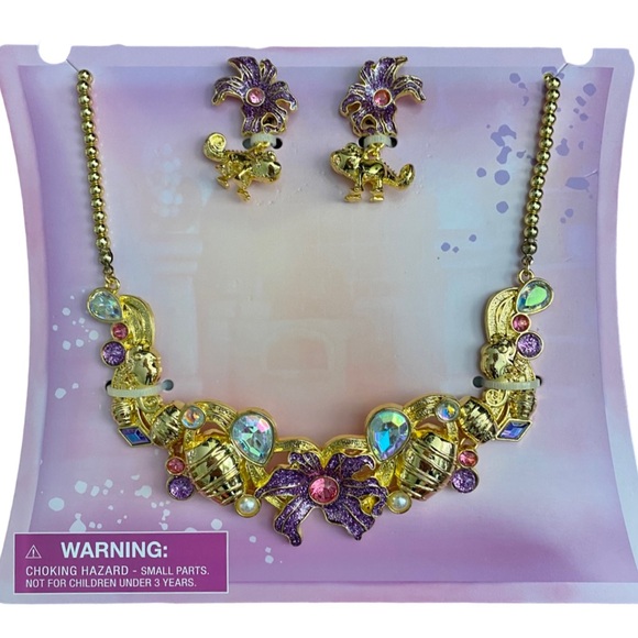 NWT Disney Princess Rapunzel Costume Jewelry Set - Picture 4 of 9